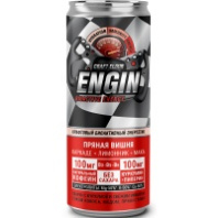 Биоактивный энергетик ENGIN 0.33л  Пряная вишня каркаде+лимонник+мака 1*12