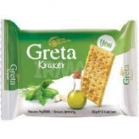 Крекер GRETA 120г сс сезонной зеленью 1*24