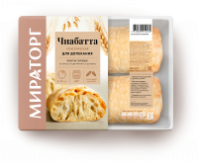 Чиабатта МИРАТОРГ 260г мини зам 1*24