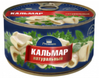 Кальмар натуральный 185г ключ ГОСТ 1*24