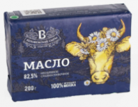 Масло сладко-сливочное Беловежские сыры 200г 82,5% 1*30