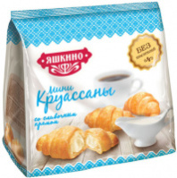 Круассаны-мини ЯШКИНО 180г со сливочным кремом 1*8 код ЯК101