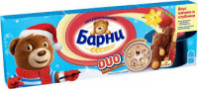 Пироженое МЕДВЕЖОНОК БАРНИ 150г вкус ванили и клубники 1*20