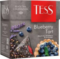 Чай TESS Блюберри Тарт 20*1,8г пирамидки 1*12 код.1527-12