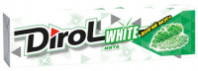 Резинка жевательная ДИРОЛ WHITE 13,6г мята 1*30
