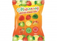 Мармелад ФРУКТОВО-ЯГОДНАЯ СМЕСЬ 250г Кондитер Профи 1*20  код  515/4059