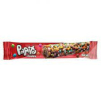 Вафельная трубочка PAPITA CHOPPY 18г с нач. из фундука 1*24