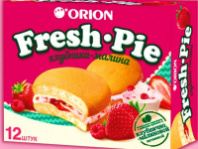 Пирожное FRESH PIE 300г Клубнично-малиновое 1*8
