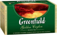 Чай GREENFIELD Golden Ceylon 25*2г черный цейлонский 1*10 код0352-10