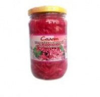 Салат по-корейски КАДУШКА 370г Капуста со свеклой 1*12