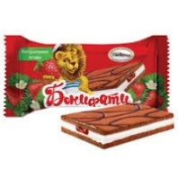 Десерт БОНИФАТИ со вкусом клубники 25г 1*24 НГ