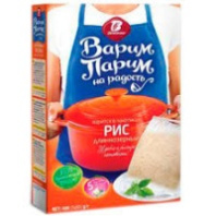 Рис ВОЛОЖКА 400г длиннозёрный варочные пакеты 1*12