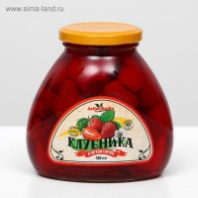 Клубника ДОБРОВИТА 580мл в легком сиропе ст/б 1*12