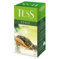 Чай TESS Style 25*1,8г зеленый китайский кр/лист 1*10 код1179-10