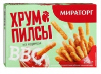 Хрумпилсы МИРАТОРГ 250г из курицы барбекю 1*12