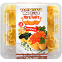 Тарталетки ХИТ ЛАЙТ икорные 55/60г 18шт 1*10