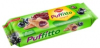 Печенье PUFFITTO 125г слоеное с черной смородиной 1*16 код ВП315