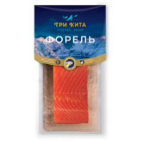 Форель ТРИ КИТА 150г филе-кусок с/с 1*6