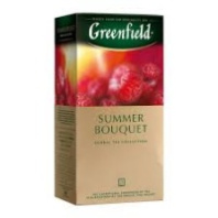 Чай GREENFIELD Summer Bouquet 25*2г малина 1*10 код 0433-10