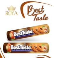 Печенье ROYA 110г Best Taste с кремовой начинкой со вкусом  фундука  1*40