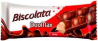 Вафли BISCOLATA Duo Max 44г с молочной начинкой 1*12