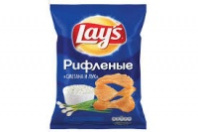 Чипсы LAY'S 50г сметана-лук 1*28
