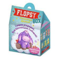Зефир жевательный  ПУХЛЫЙ КРОЛИК МИНИ FLOPSY с подарком в наборе 40г 1*12