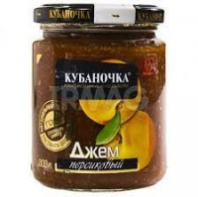 Джем КУБАНОЧКА 300г персиковый 1*12