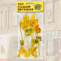 Карамель ТОТ САМЫЙ ПЕТУШОК 75г леденцовая ассорти (5шт*15г) 1*10