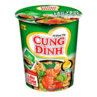 Лапша б/п CUNG DINH 71г креветочный суп 1*24