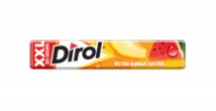 Резинка жевательная DIROL XXL 19/24г арбузно дынный коктейль 1*18