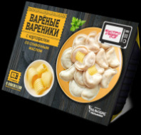 Вареники БЫСТРО&ВКУСНО 250г вареные с маслом 1*12