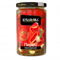 Перец КУБАНОЧКА 660г сладкий маринованный 1*8