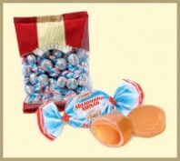 Карамель КОНТИ 250г с молочным вкусом 1*18 код.3577