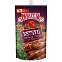 Кетчуп  МАХЕЕВ 300г Пряные травы д/пак 1*16