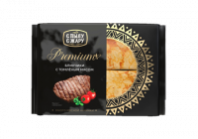 Блины С ПЫЛУ С ЖАРУ 300г Premium с томленым мясом 1*10