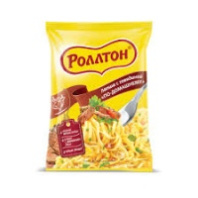 Лапша яичная РОЛЛТОН 85г по-домашнему с говядиной пак 1*40