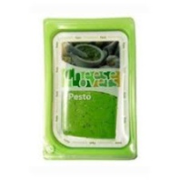 Сыр ГАУДА CheeseLovers песто зеленый 150г 50%  с чесноком и базиликом нарезка 1*18