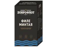 Минтай ДОБРОФЛОТ 520г филе 1*12