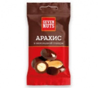 Арахис 50г в шоколадной глазури 1*20