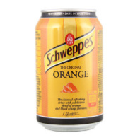 Напиток SCHWEPPES 330мл Апельсин ж/б 1*24