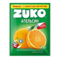 Напиток растворимый ЗУКО 25-30г апельсин 1*12