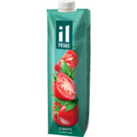 Сок IL PRIMO 1л Томатный с солью с мякотью восст 1*6