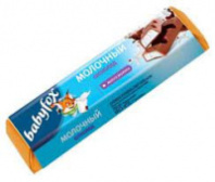 Шоколад BABYFOX 45г c молочной начинкой 1*30 код РР366