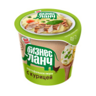 Пюре картофельное БИЗНЕС ЛАНЧ 40г курица  1*24