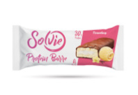 Батончик SOLVIE 50г в глазури со вкусом и начинкой Пломбир 1*24