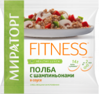 Полба Мираторг 400г с шампиньонами в соусе 1*10