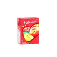 Нектар ЛЮБИМЫЙ 0,2л яблоко-персик-нектарин с мякотью т/п 1*27 код.340027923
