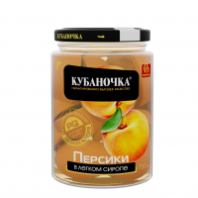 Персик КУБАНОЧКА 730г/750г 1*8