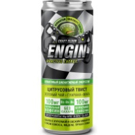 Биоактивный энергетик ENGIN 0.33л Цитрусовый твист Зеленый чай+Гуарана+Мака 1*12